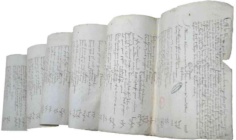 aveu du sieur de Laval  Laz 1486